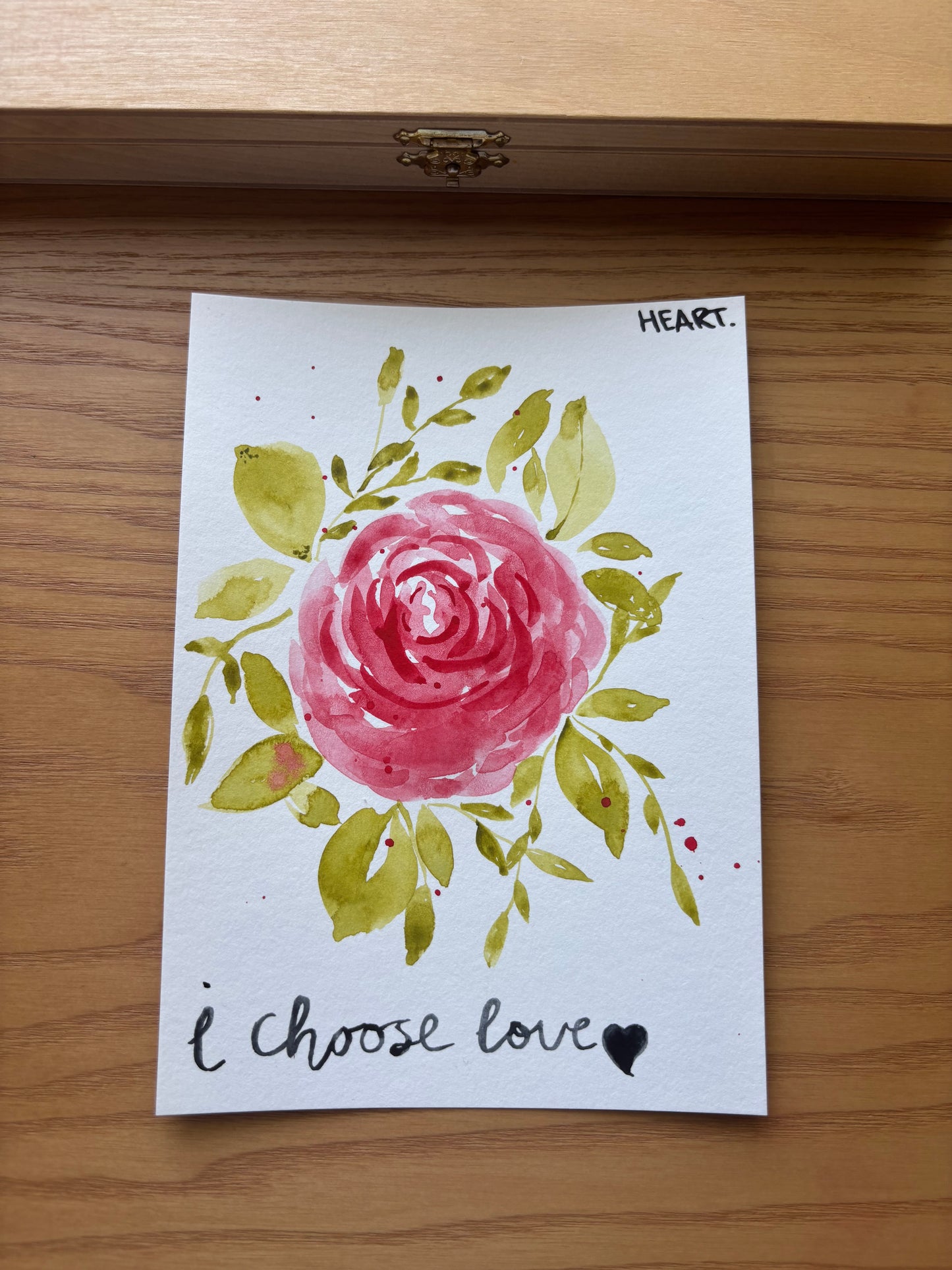 I choose love